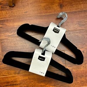 Black Velvet Clothes Hangers